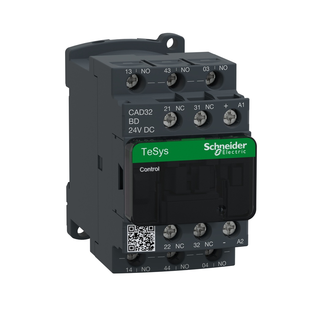 [SCHNEIDER] Contacteur auxiliaire 5P 3NO + 2NC 10A avec bobine 24Vcc