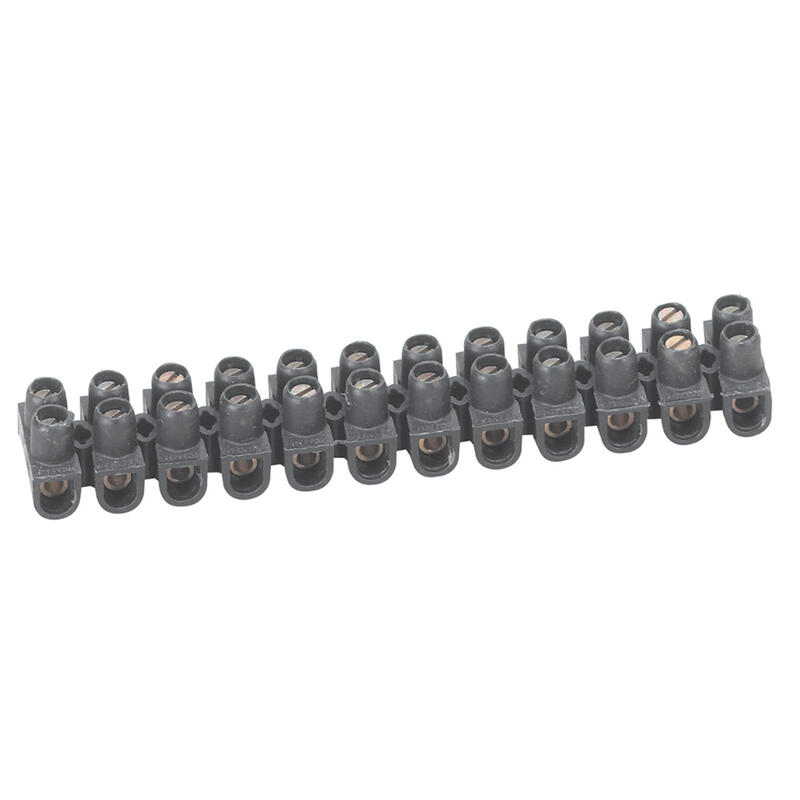 Barrette domino 2,5mm² noir