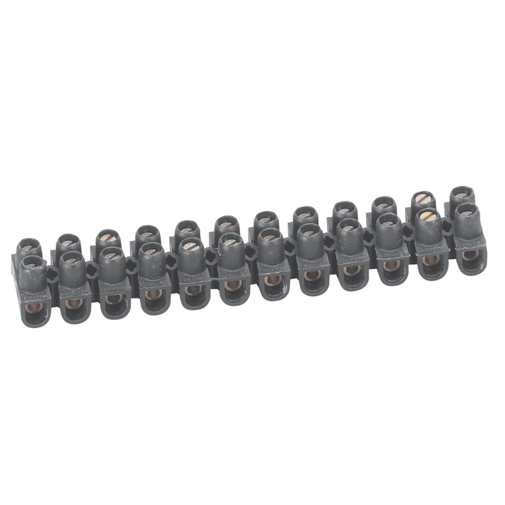 [LEGRAND] Barrette domino 16mm² noir