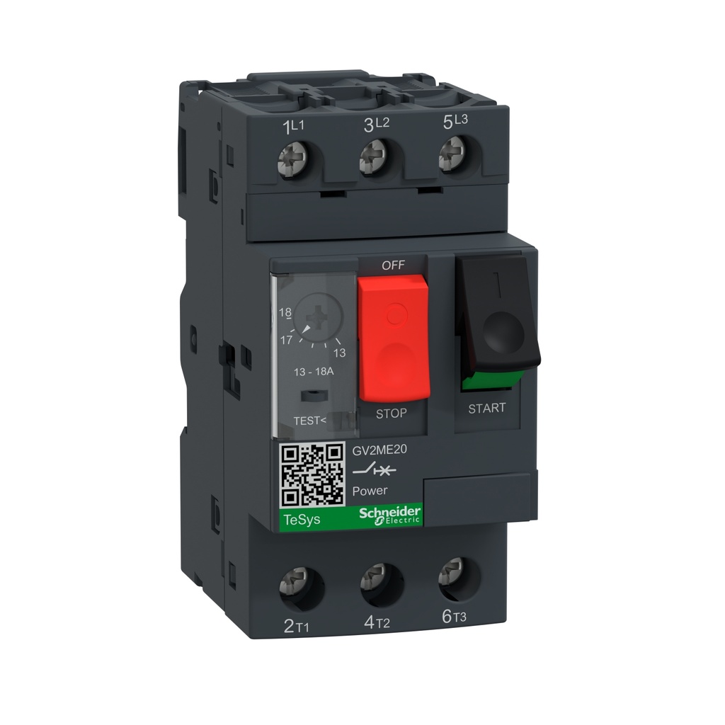 Disjoncteur moteur 1.6-2.5A 3P3D