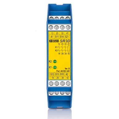 [ZANDERS] Relais de sécurité ZANDER AACHEN sur rail 24-250V 15A SR3D