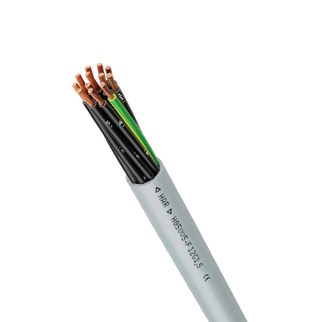 [LAPP] Câble souple GRIS OLFLEX 7x1,5mm² FR.N05VV5-F