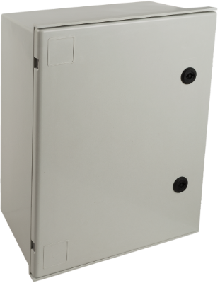 Coffret étanche polyester, porte lisse 600X400X230