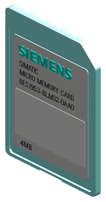 S7-Micro Carte mémoire pour S7-300/C7/ET200, 4 Mo