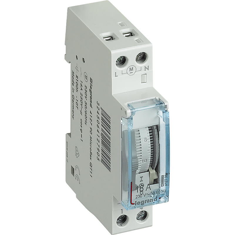 Interrupteur horaire analogique 250V 50/60HZ 16A 100H