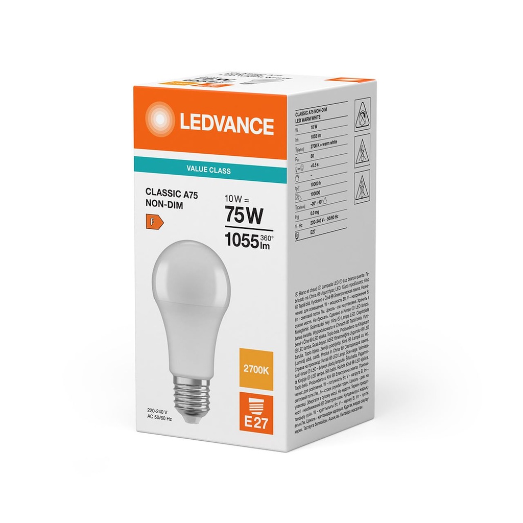 Ampoule led E27 10W/865 1055lm 230V 6500K
