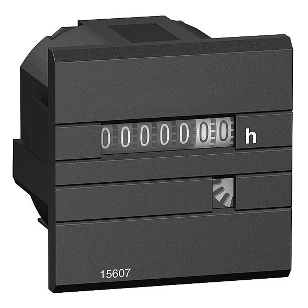 Compteur horaire encastré 48*48mm - 230Vca [PowerLogic]