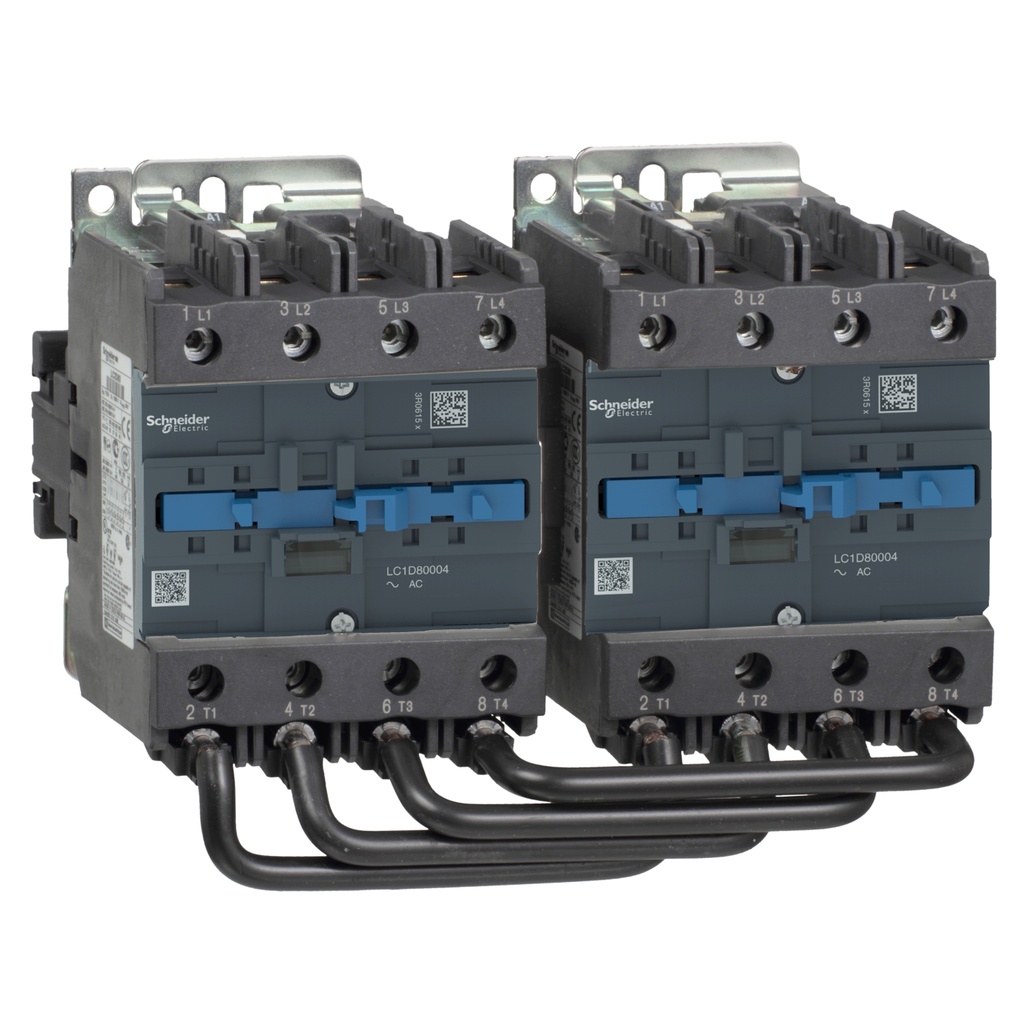 Contacteur inverseur 4P 125A 230Vca 50/60Hz