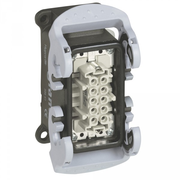 Embase femelle saillie pour connecteur hypra - 16A - 500V - 10P+T (copie)
