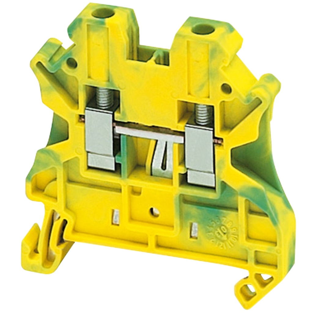 [SCHNEIDER] Bornier viking de 6mm² Vert/jaune