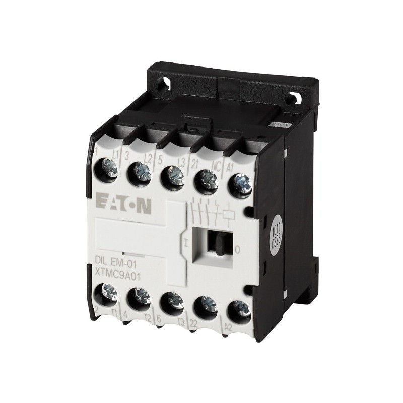 Contacteur tripolaire 3P+1O 24Vdc 4KW/400V/ac3 [DILEM-01]