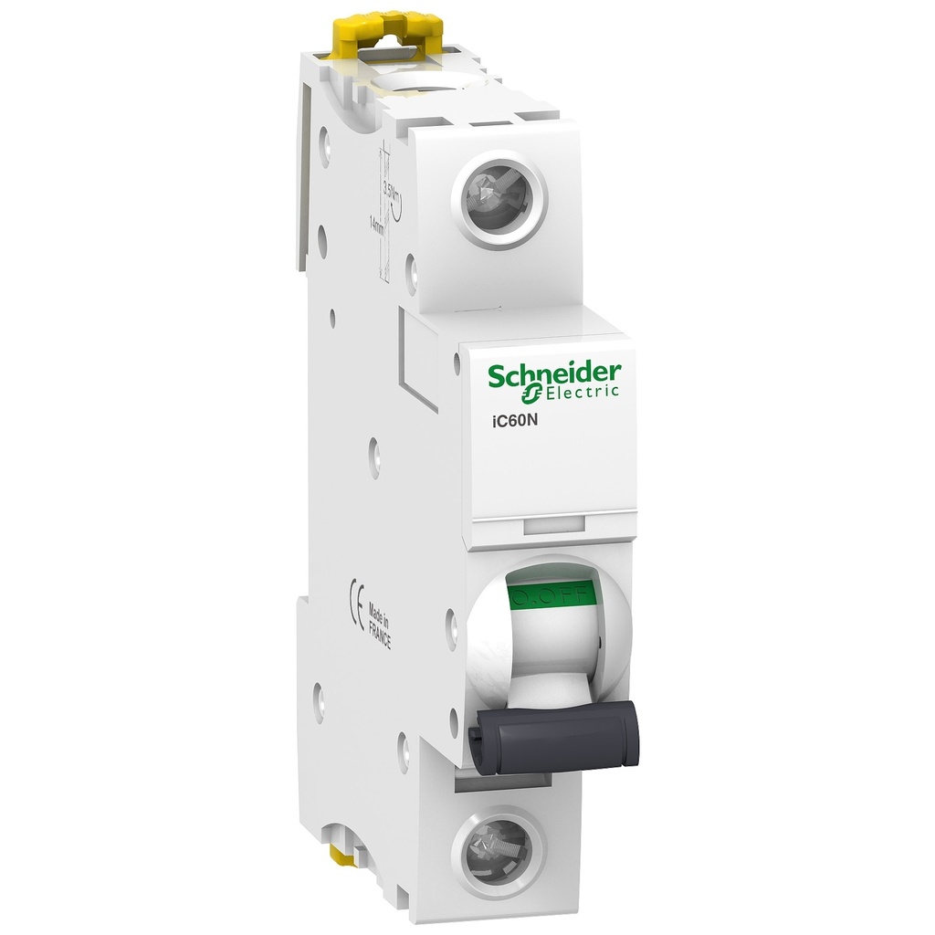 [SCHNEIDER] Disjoncteur 1P 4A courbe C 230Vca 6000A/50kA [iC60N]
