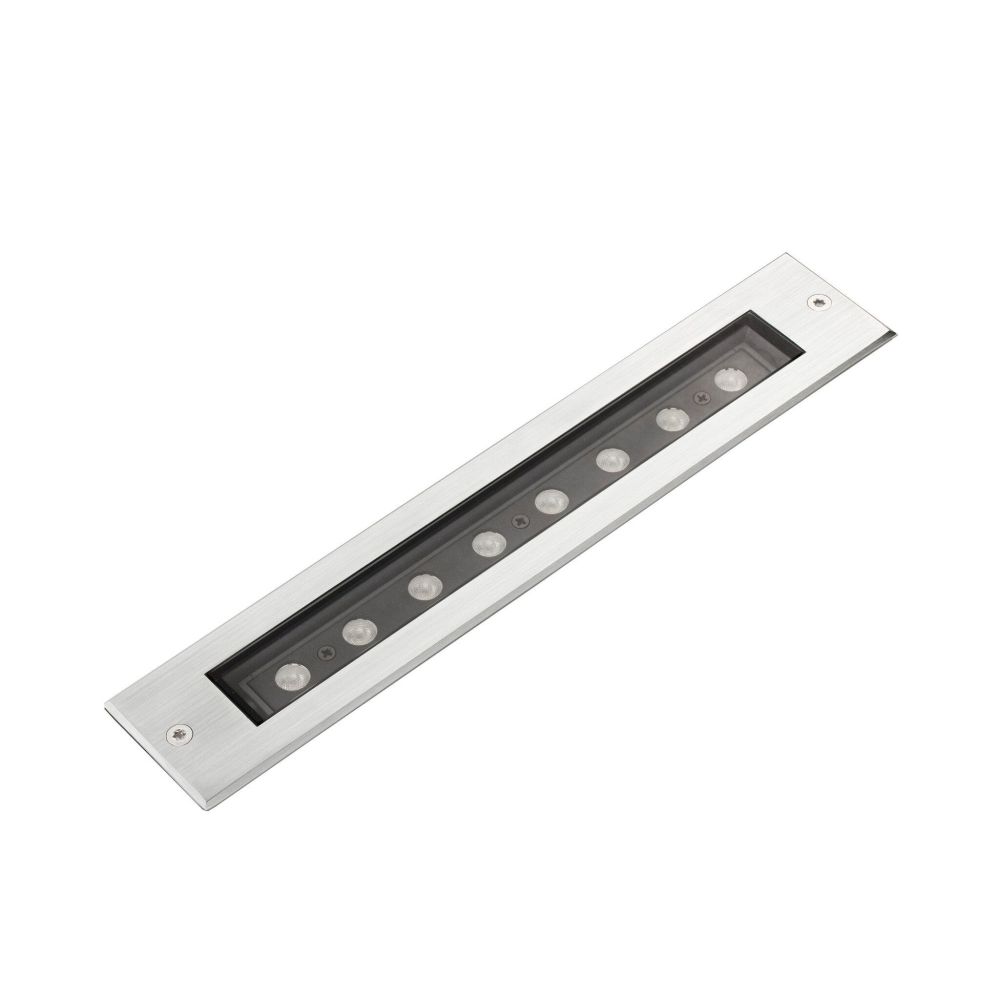 Spot encastrée LED orientable 9W 30x60° au sol