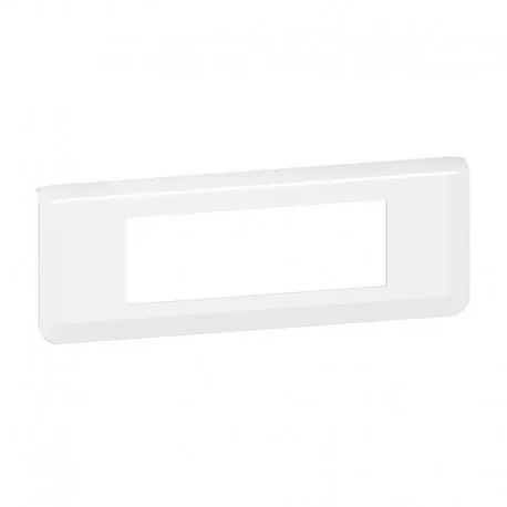 [LEGRAND] Enjoliveur pour prise horizontal mozaic 6 modules blanc