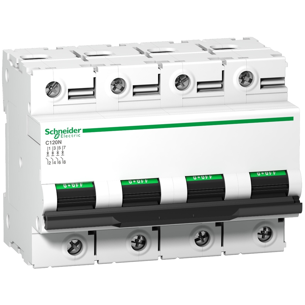 Disjoncteur 4P 80A Courbe C [C120N ]