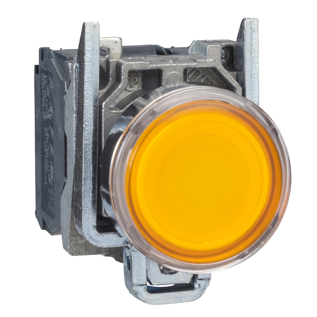 Bouton poussoir lumineux rouge 1F+1O [Ø22] (copie)
