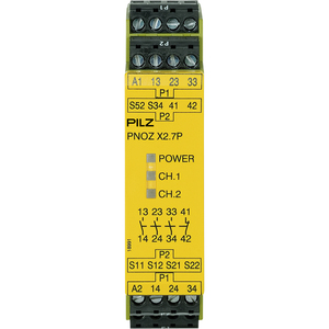 [PILZ] Relais de sécurité 24V AC/DC PNOZ X2.8P