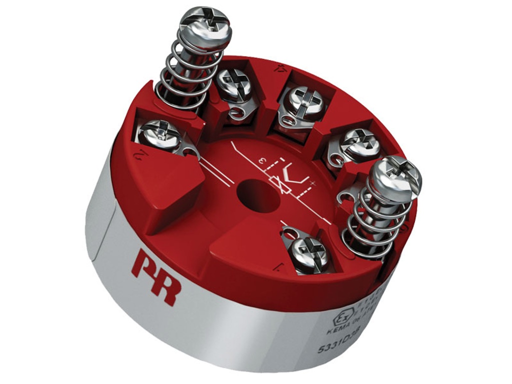 Transmetteur de température RTD D=44mm 7,2 → 30 Vdc -200°C → 850°C