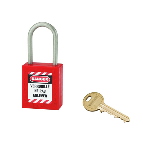 [THIRARD] Cadenas de consignation 40mm acier H=38mm
