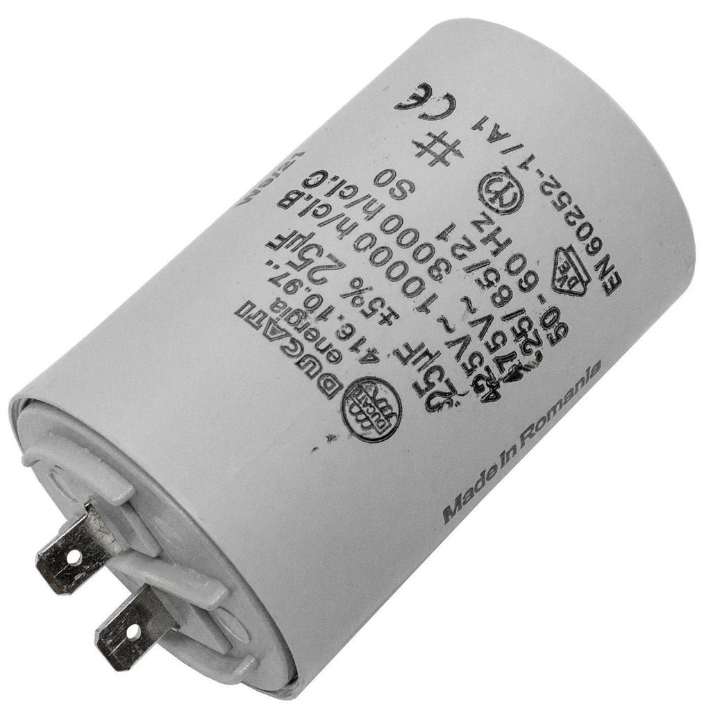 Condensateur évaporateur 8,5µF 450VAC 50/60Hz
