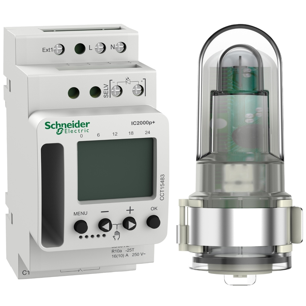 Interrupteur crépusculaire programmable IC2000P