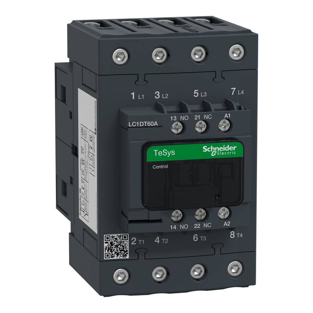 Contacteur avec bobine 4P 80A 220Vca AC-3 440V