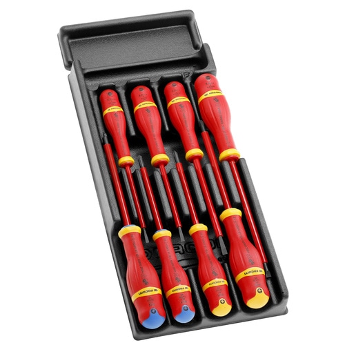 Jeu de 8 tournevis PROTWIST isolés 1000V
