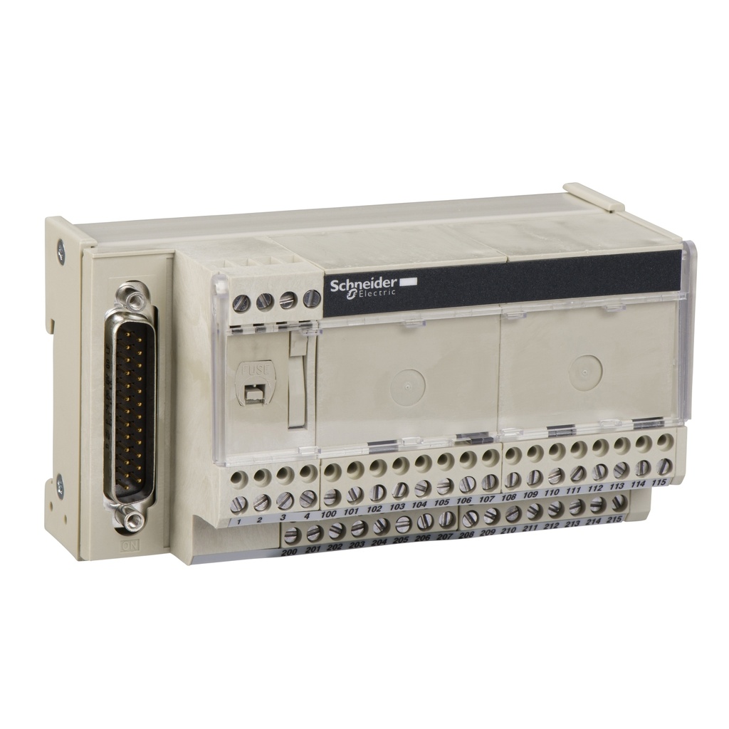 Embase de raccordement pour distribution 8 voies analogiques [Telefast ABE7]