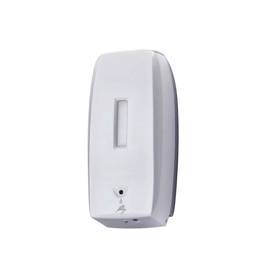 Distributeur gel hydroalcoolique automatique 1L blanc