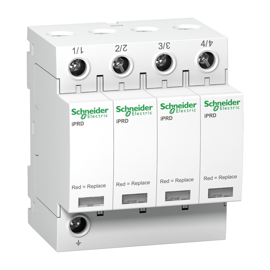 Parafoudre 3P+N 40kA 350V avec report de signalisation [IPRD20r]
