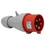 Fiche male industrielle 3P+N+T 32A 380V-415V P17 IP44