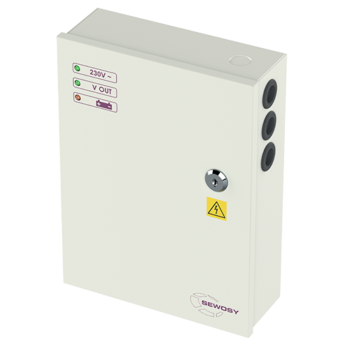 [SEWOSY] Alimentation secourue universelle à découpage 12Vdc 5A / 24Vdc 2.5A dans coffret métal