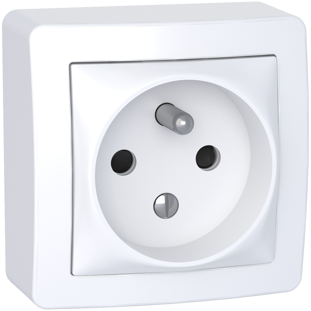 Prise de courant apparent 2P+T 16A 250V [ALREA]