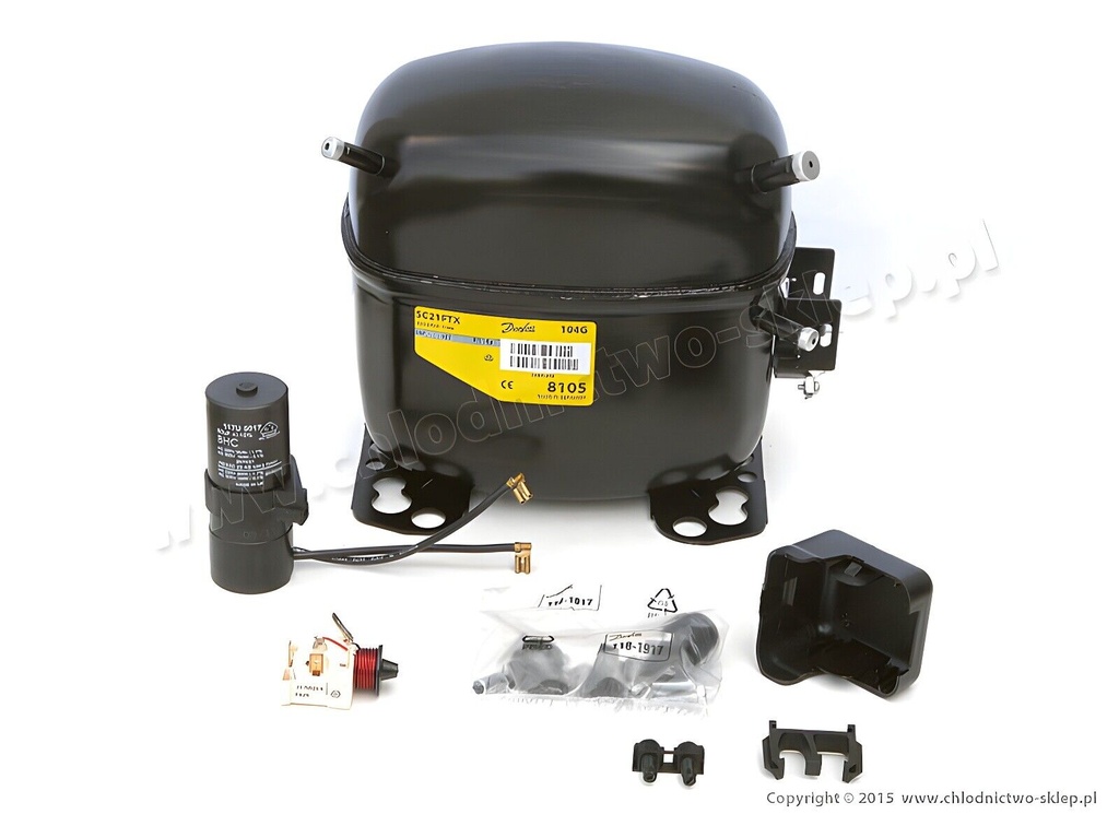 [DANFOSS] Compresseur SC21FTX R134A 230/240V 50HZ [195B4498]