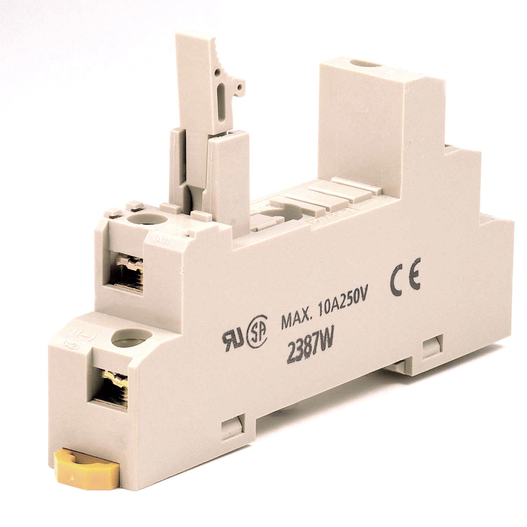 [OMRON] Support pour relais 24Vdc 1NO+1NF G2R-2-S avec rail DIN