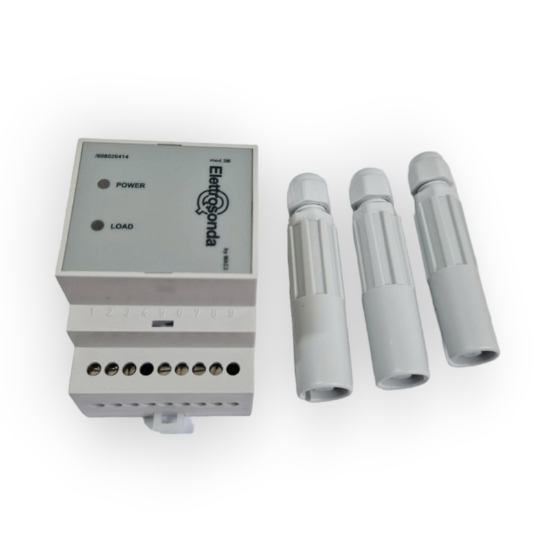 [ELECTROSONDA]  Unité de contrôle haute sensibilité pour eau 3 sondes 608026414 Q3-M AS 230Vac [MAC 3]