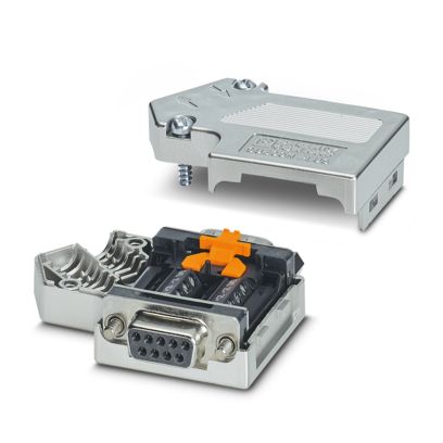 Connecteur de bus femelle 9 pôles D-SUB [SUBCON-PLUS-CAN/PG]