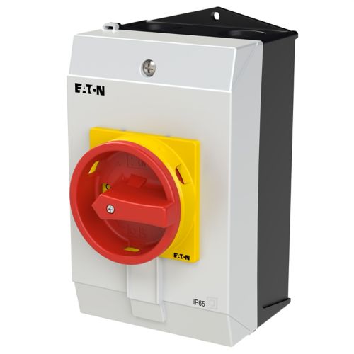 [EATON] Interrupteur sectionneur en coffret d'arrêt d'urgence intégré 3P 32A [P1-32/I2/SVB]