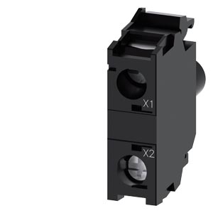 [SIEMENS] Module avec LED intégrée 24Vac/dc blanc avec borne à vis pour fixation sur plaque frontale