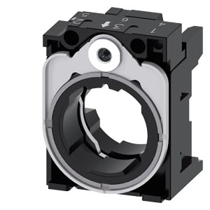 Support en métal pour bouton 3 modules