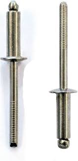 Rivet multi serrage inox tête plate 4.8mm x 17.5mm
