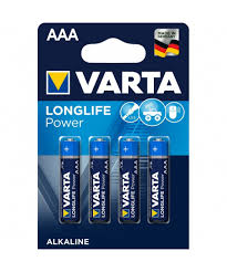 Pile alcaline AAA LR03 1,5V [LONGLIFE]