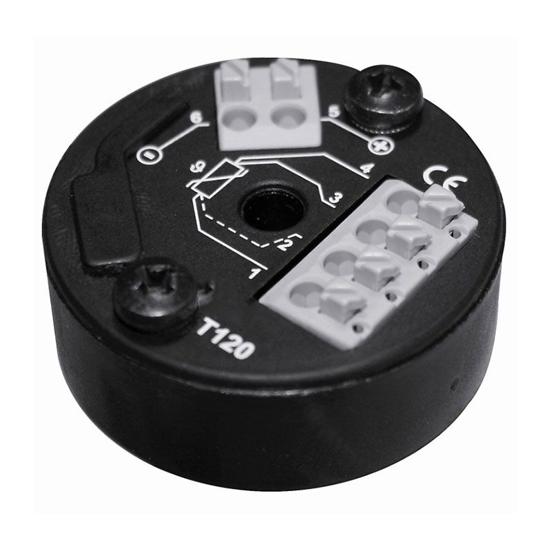 Transmetteur de température programmable PT100 4-20mA T120 [-50 à 50°C]