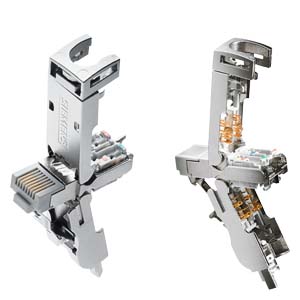 Connecteur FastConnect RJ45 plug 180 4x2