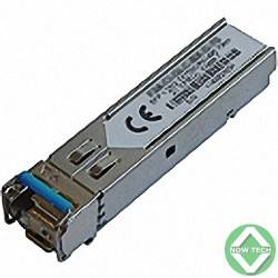 Connecteur de câble à fibre optique Monomode SC module SFP 1,25G avec longueur d’onde Tx1310nm DDM 10KM 