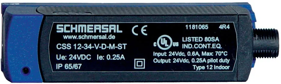 [SCHMERSAL] Capteur de sécurité M12 8P CSS 14-34-S-D-M-ST-2636