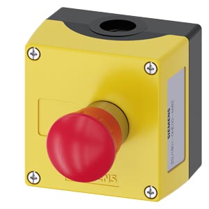 Boîtier pour bouton de commande rond D=22mm 