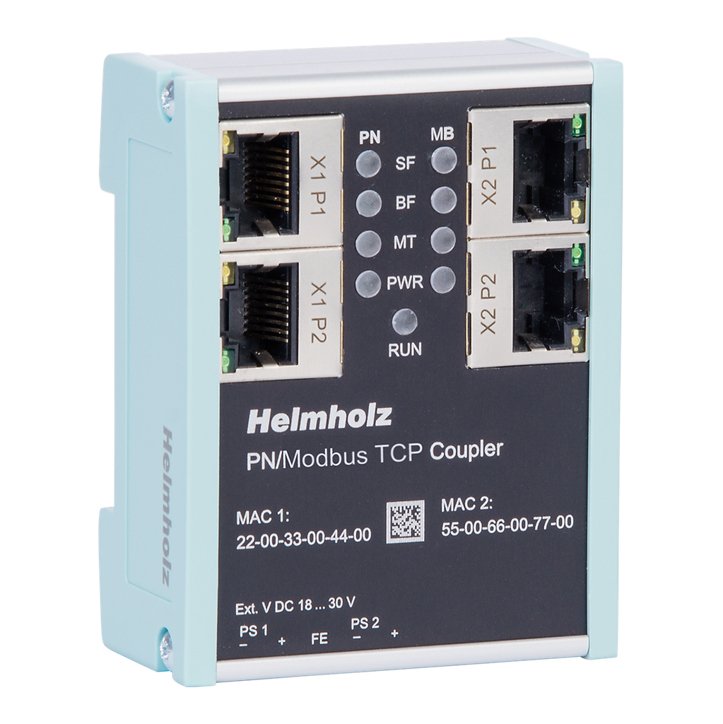 Coupleur PROFINET PN à ModbusTCP 159-3Mb 2ports RJ45