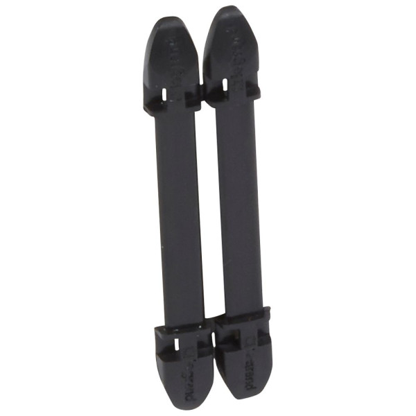 [LEGRAND] Porte repères noir duplix 7 caractères