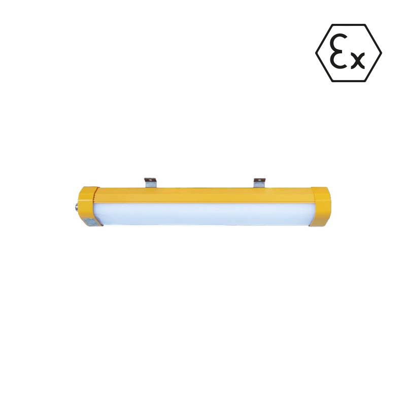Réglette anti-déflagrant 36W 685mm 3600lm 4000k IP66 IK10, marquage ATEX et IECEx pour zone 1,2,21 et 22 [KATLA]